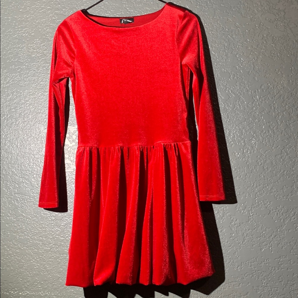 Art Class Vibrant Red Fabric